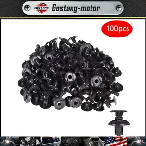 フェンダーライナークリッププッシュリテーナーホンダシビックアコードアキュラインテグラ100個 Fender Liner Clips Push Retainer For Honda Civic Accord Acura Integra100Pcs 【並行輸入品】｜カスタムパーツ WORLD倉庫