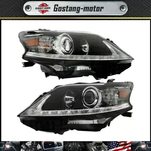 ハロゲン ブラック クリア 左+右 AFS ヘッドライトなし 13-15 レクサス RX350 RX450h用 Halogen Black Clear Left+Right W/o AFS Headlight For 13-15 Lexus RX350 RX450h 【並行輸入品】|カスタムパーツ WORLD倉庫