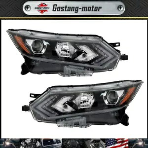 2020-2022 日産ローグスポーツハロゲン左右サイドヘッドライトヘッドランプ用 For 2020-2022 Nissan Rogue Sport Halogen Left Right Side Headlight Headlamps 【並行輸入品】