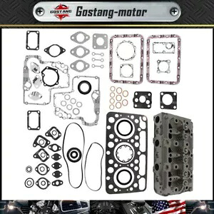 D750 完全なシリンダーヘッド Assy & フルガスケットセットはクボタエンジンに適合 D750 Complete Cylinder Head Assy & Full Gasket Set Fits For Kubota Engine 【並行輸入品】|カスタムパーツ WORLD倉庫