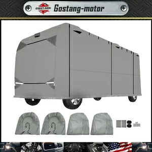 クラス A キャンピングカー トレーラー キャンピングカー 33'-37'FT RV カバー 防塵 UV 雨用 For Class A Motorhome Trailer Camper 33'-37'FT RV Cover Anti Dust-proof UV Rain 【並行輸入品】|カスタムパーツ WORLD倉庫