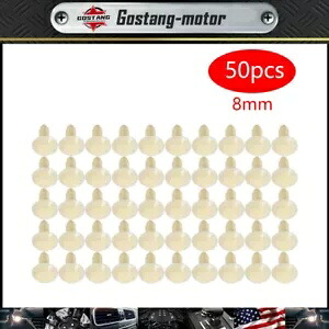 フォード GMC ドアトリムパネルプラスチックリテーナープッシュリベットクリップ 50 個に適合 Fit For Ford GMC Door Trim Panel Plastic Retainer Push Rivet Clips 50Pcs 【並行輸入品】｜カスタムパーツ WORLD倉庫