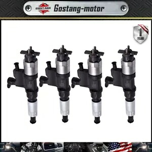 4 個燃料インジェクター 4HK1 いすゞ NPR ディーゼル 2001-2007 095000-5471 4Pcs Fuel Injector 4HK1 for Isuzu NPR Diesel 2001-2007 095000-5471 【並行輸入品】