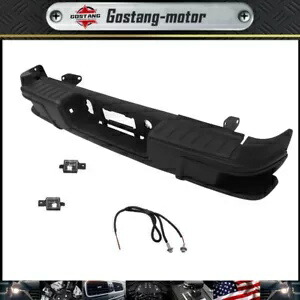 スチール製リアステップバンパー ブラック センサー穴なし 15-22 シボレー コロラド キャニオン用 Steel Rear Step Bumper Black w/o Sensor Holes For 15-22 Chevy Colorado Canyon 【並行輸入品】 64,130円