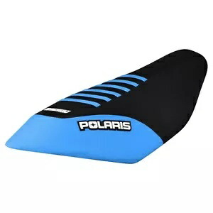 ポラリス ドラゴンアサルト RMK シートカバー 600 700 800 ライトブルー BLK ライトブルー 300 Polaris Dragon Assault RMK ??Seat cover 600 700 800 LIGHT BLUE BLK LIGHT BLU 300画像