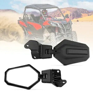 UTV リアビューサイドミラー 2018-2023 Can Am Maverick スポーツ/トレイル 715003639 UTV Rear View Side Mirrors for 2018-2023 Can Am Maverick Sport/Trail 715003639 【並行輸入品】