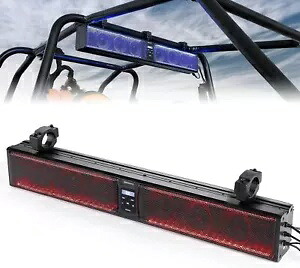 UTV ATV RGB サウンドバー Bluetooth マリン 600 ワット 33 \