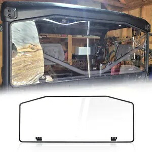 UTV ヘビーデューティ リアフロントガラス ライトティント Can-Am ディフェンダー HD 5/8/10 2016-24用 UTV Heavy Duty Rear Windshield Light Tint for Can-Am Defender HD 5/8/10 2016-24 【並行輸入品】