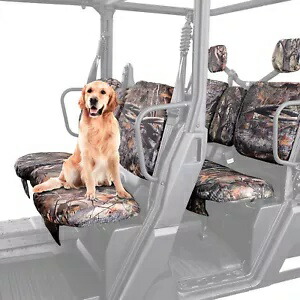 KEMIMOTO 迷彩 UTV シートカバー 分割 Can Am ディフェンダー MAX DPS HD7 HD9 HD10用 KEMIMOTO Camo UTV Seat Covers Split for Can Am Defender MAX DPS HD7 HD9 HD10 【並行輸入品】