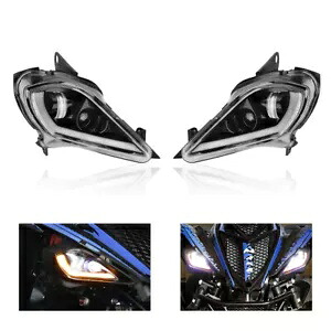 2006-2024 ヤマハ YFZ 450 ラプター 350 700 700R LED ヘッドライトセットヘッドランプ For 2006-2024 YAMAHA YFZ 450 RAPTOR 350 700 700R LED Headlights Set Head Lamps 【並行輸入品】 54,780円