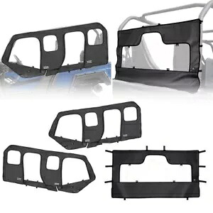 ソフトキャブエンクロージャ + リアウィンドウフロントガラス、ヤマハ ウルヴァリン X4/ SE 2018-20用 Soft Cab Enclosure + Rear Window windshield for Yamaha Wolverine X4/ SE 2018-20 【並行輸入品】