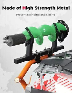 UTV アイスオーガーキャリアホルダーマウントポラリス RZR Can Am X3 1.65-2 インチロールバー用 UTV Ice Auger Carrier Holder Mount For Polaris RZR Can Am X3 1.65-2'' Roll Bar 【並行輸入品】