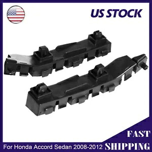 2008-2012 ホンダ アコードセダンフロントバンパーリテーナーブラケットサポートセット LH RH For 2008-2012 Honda Accord Sedan Front Bumper Retainer Bracket Support Set LH RH 【並行輸入品】