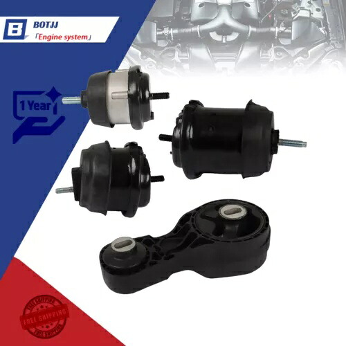 4 個エンジンモーターマウント油圧シボレートラバースビュイックエンクレーブ 3.6L 2009-17 4Pcs Engine Motor Mount Hydraulic For Chevy Traverse Buick Enclave 3.6L 2009-17 【並行輸入品】