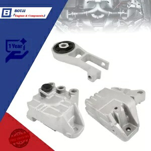 3 個のエンジンマウント & トランスミッションマウントセット ジープ レネゲード フィアット 500X L4-2.4L 用 3Pcs Engine Mounts & Transmission Mount Set For Jeep Renegade Fiat 500X L4-2.4L 【並行輸入品】