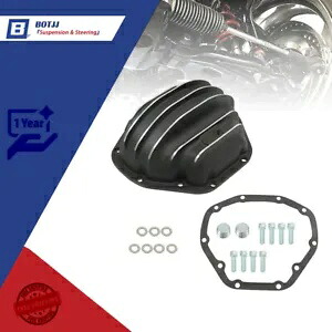 リアブラックディファレンシャルカバー ガスケット付き 10 ボルト フォード ダッジ SD GMC ダナ 80用 Rear Black Differential Cover with Gasket 10 Bolt For Ford Dodge SD GMC Dana 80 【並行輸入品】