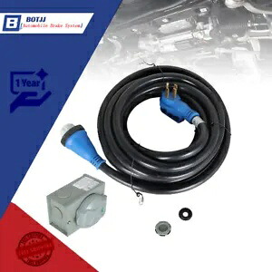 50Amp 30FT RV 延長コード + 電源インレットボックス コンボキット ツイストロック & LED 用 For 50Amp 30FT RV Extension Cord + Power Inlet Box Combo Kit Twist Lock & LED 【並行輸入品】