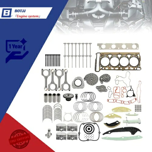 エンジンオーバーホール再構築ピストンロッドキット アウディ VW 2.0T A4 Q5 CCTA用 Engine Overhaul Rebuild Pistons Rods Kit For Audi VW 2.0T A4 Q5 CCTA 【並行輸入品】