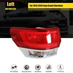 2014-2020 ジープグランドチェロキーシリーズ左外側テールライトブレーキランプ用 For 2014-2020 Jeep Grand Cherokee Series Left Outer Side Tail Light Brake Lamp 【並行輸入品】