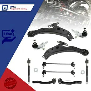 10 個 2007-2011 トヨタ カムリ 2.5L 3.5L フロントロアコントロールアームサスペンションキット用 10Pc For 2007-2011 Toyota Camry 2.5L 3.5L Front Lower Control Arm Suspension Kit 【並行輸入品】