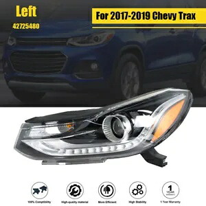 左側プロジェクターヘッドライト LED DRL付き 2017 2018 2019 シボレートラックスヘッドランプ用 Left Side Projector Headlight w/LED DRL For 2017 2018 2019 Chevy Trax Headlamp 【並行輸入品】