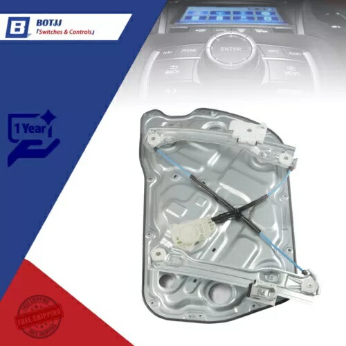 10-16 ヒュンダイ ジェネシス クーペ 2.0L フロントパワーウィンドウレギュレーター左ドアに適合 Fit For 10-16 Hyundai Genesis Coupe 2.0L Front Power Window Regulator Left Door 【並行輸入品】