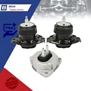 11-19 ジープ グランドチェロキー 3.6L 5.7L RWD 3 個エンジンモーター & トランスマウント用 For 11-19 Jeep Grand Cherokee 3.6L 5.7L RWD 3pcs Engine Motor & Trans Mount 【並行輸入品】