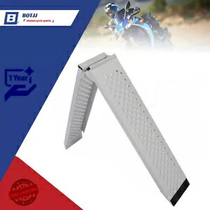 1 PC 78.7 インチ長さ× 8.5 インチ幅 600 ポンドオートバイクワッド用折りたたみ式ローディングスロープ 1 PC 78.7\