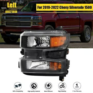シングル LH サイド 2019-2022 シボレー シルバラード 1500 ヘッドライト交換用ハロゲン Single LH Side For 2019-2022 Chevy Silverado 1500 Headlight Replacement Halogen 【並行輸入品】 50,160円
