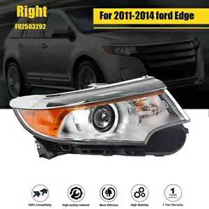 ヘッドライトヘッドランプ助手席側クリア RH ハウジングフィット 2011-2014 フォードエッジ Headlight Headlamps Passenger Side Clear RH Housing Fit For 2011-2014 Ford Edge 【並行輸入品】