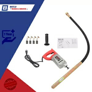 電気コンクリートバイブレーター 4.5 フィート長シャフトコンクリート 1.5 メートルホース 2200 ワット Electric Concrete Vibrator 4.5 feet Long Shaft Concrete With 1.5m Hose 2200W 【並行輸入品】
