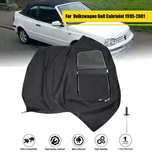 1995-2001 フォルクスワーゲン ゴルフ用コンバーチブル ソフト トップ互換交換品 Convertible Soft Top Compatible Replacement For 1995-2001 Volkswagen Golf 【並行輸入品】