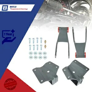 シボレー シルバラード GMC シエラ 1999-2006 4インチ ドロップキット リアシャックル & ハンガー用 For Chevy Silverado GMC Sierra 1999-2006 4\