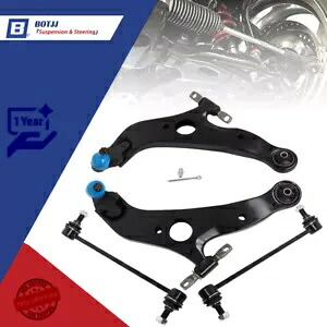 4 個フロントロアコントロールアームボールジョイントスウェイバーフィット 2004-2010 トヨタシエナ 4Pcs Front Lower Control Arm Ball Joint Sway Bar Fit For 2004-2010 Toyota Sienna 【並行輸入品】