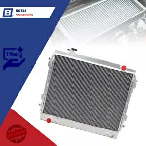 トヨタ タコマ ピックアップ 1995-2004 3.4L 2 列フルアルミ冷却ラジエーター用 For Toyota Tacoma Pickup 1995-2004 3.4L 2 Row Full Aluminum Cooling Radiator 【並行輸入品】