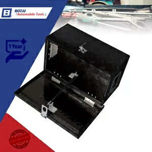 20インチX12インチX9.5インチアルミトラックツールボックスカートレーラーピックアップアンダーボディツールボックスブラック 20\