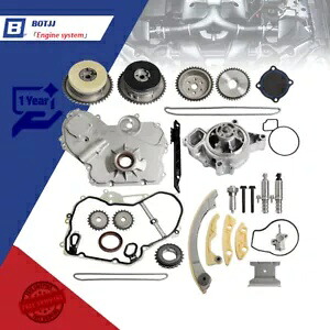 タイミング チェーン キット VCT セレノイド アクチュエーター ギア オイル & ウォーター ポンプ GM Ecotec 2.0L 用 Timing Chain Kit VCT Selenoid Actuator Gear Oil & Water Pump For GM Ecotec 2.0L 【並行輸入品】