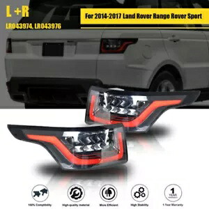 テールライトセット 2014-2017 ランドローバーレンジスポーツリアボディランプ L+R に適合 Tail Light Set Fit FOR 2014-2017 Land Rover Range Sport Rear Body Lamps L+R 【並行輸入品】