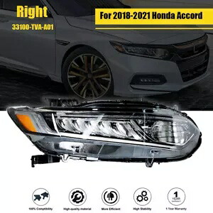 プロジェクター ヘッドライト アセンブリ 33100-TVA-A01 2018-21 ホンダ アコード クリア右 Projector Headlight Assembly 33100-TVA-A01 For 2018-21 Honda Accord Clear Right 【並行輸入品】