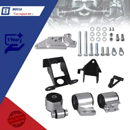 K シリーズ エンジン マウント K20 K24 FA FG 06-11 ホンダ シビック アキュラ CSX Si ビレット用 K-Series Engine Mounts for K20 K24 FA FG 06-11 Honda Civic Acura CSX Si Billet 【並行輸入品】