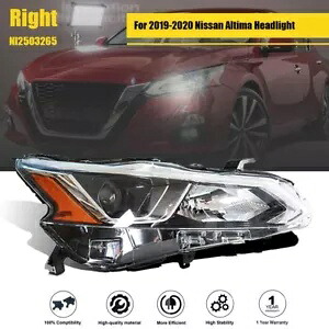右助手席側ヘッドライトヘッドランプ日産アルティマ 2019-2020 NI2503265 Right Passenger Side Headlights Headlamps For Nissan Altima 2019-2020 NI2503265 【並行輸入品】