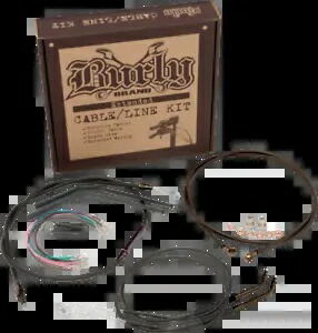 2000-2006 ハーレー ソフテイル デュース FXSTD コントロールキット 14 インチ エイプ ハンガー ハンドルバー用 2000-2006 for Harley Softail Deuce FXSTD Control Kit 14\