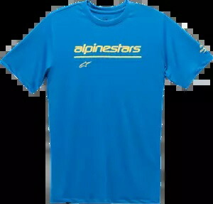 ALPINESTARS テックラインアップ パフォーマンス Tシャツ ブライトブルー M 121173800760M ALPINESTARS Tech Line Up Performance T-Shirt Bright Blue Medium 121173800760M 【並行輸入品】