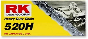 RK520強力チェーン 110リンク M520H-110 RK 520 Heavy-Duty Chain 110 Links M520H-110 【並行輸入品】