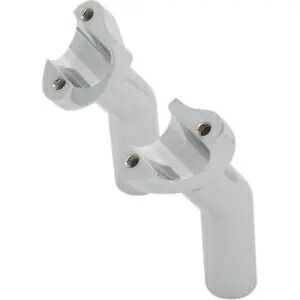 DRAG SPECIALTIES ライザー プルバック 5-1/2 インチ クロム鍛造アルミニウム ハンドルバー ライザー DRAG SPECIALTIES Risers Pullback 5-1/2\