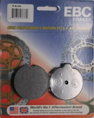1978-1980 スズキ GS 750 E EBC オーガニック ブレーキパッド FA35 FA35 1978-1980 for Suzuki GS 750 E EBC Organic Brake Pads FA35 FA35 【並行輸入品】
