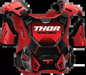 THOR ユース ガーディアン ルースト ディフレクター レッド S/M ユース ガーディアン ルースト ディフレクター THOR Youth Guardian Roost Deflector Red S/M Youth Guardian Roost Deflector 【並行輸入品】