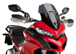 17-'20 ドゥカティ ムルティストラーダ 950 PUIG ウィンドスクリーン レーシング ダークスモーク 17-'20 for Ducati Multistrada 950 PUIG Windscreen Racing Dark Smoke 【並行輸入品】