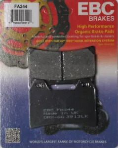 97-'03 ドゥカティ ST2 EBC フロント標準ブレーキパッド 97-'03 for Ducati ST2 EBC Front Standard Brake Pad 【並行輸入品】