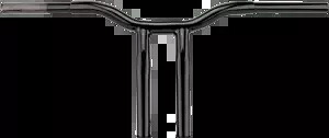 LA CHOPPERS ハンドルバー ケイジファイター ワンピースベント 12インチ ブラック LA-7338-12B LA CHOPPERS Handlebar Kage Fighter One Piece Bent 12\